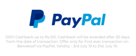 paypal bewakoof offer
